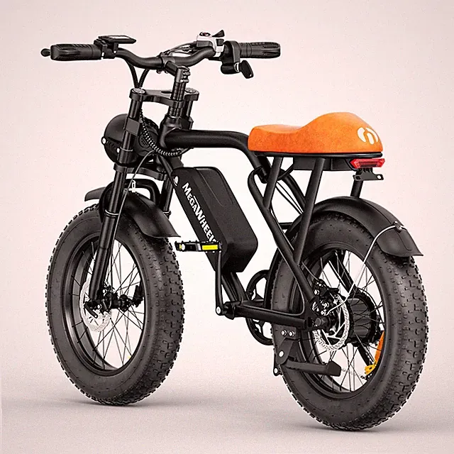 20" Fat Tire Electric Bike 1500W 48V 15.6Ah Durable e-bike 90% Pre-built 330 LBS