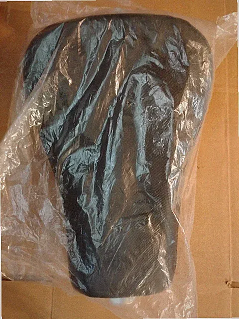 Extra Large Bike Seat black Seniors, Elderly Extra Padding Cushion New Oversized